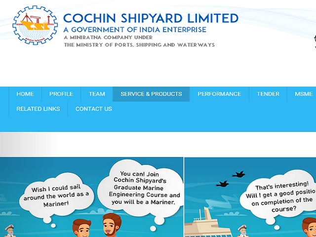 Cochin Shipyard Limited (CSL) Recruitment 2021: 355 अप्रेंटिस पदों की निकली भर्ती, 10वीं/आईटीआई पास आवेदन के लिए पात्र